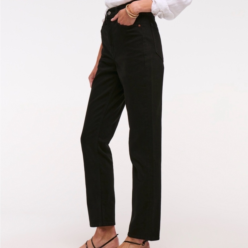 Abercrombie & Fitch Dark Gray Ultra High Rise Jeans
